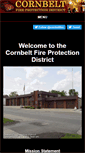 Mobile Screenshot of cornbeltfire.com